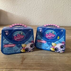 Littlest Pet Shop LPS Series 4 Pet Surprise Blind Box Mystery Set Of 2